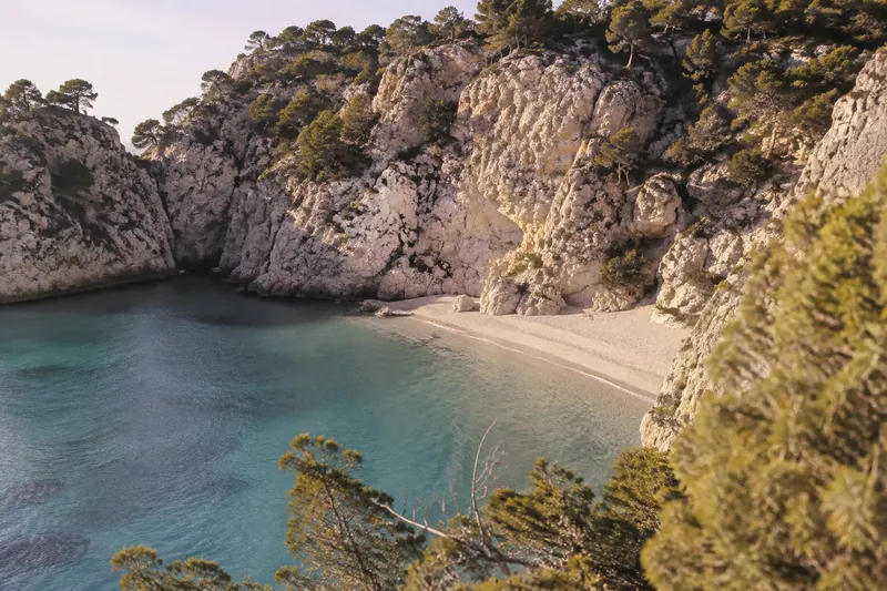 A quiet Mediterranean cove